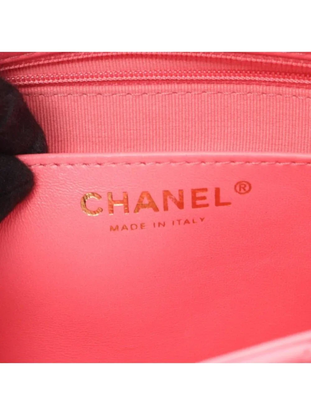 Chanel Shoulder Bag Large Flap Quilted Pink Lambskin Chain